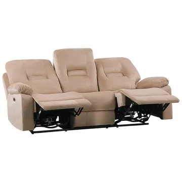 3-sits soffa Rovik - Beige - Möbler - Soffa - Biosoffa & reclinersoffa - 3 sits biosoffa & reclinersoffa