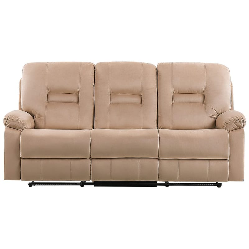 3-sits soffa Rovik - Beige - Möbler - Soffa - Biosoffa & reclinersoffa - 3 sits biosoffa & reclinersoffa