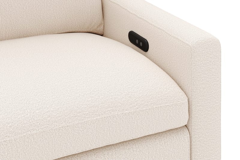 Barsele 2-sits Elektrisk Reclinersoffa - Beige - Möbler - Soffa - Biosoffa & reclinersoffa - 2 sits biosoffa & reclinersoffa