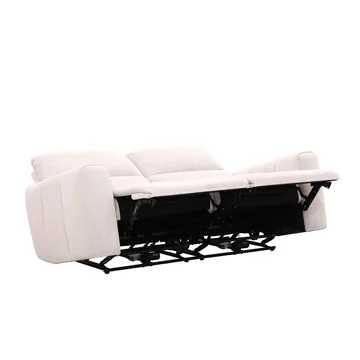 Reclinersoffa Ödmark 3-sits med elektrisk mekanism - ljusbeige - Möbler - Soffa - Biosoffa & reclinersoffa - 3 sits biosoffa & reclinersoffa