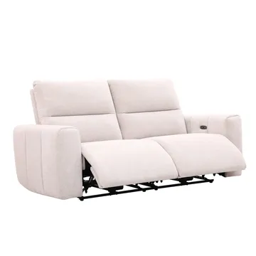 Reclinersoffa Ödmark 3-sits med elektrisk mekanism - ljusbeige - Möbler - Soffa - Biosoffa & reclinersoffa - 3 sits biosoffa & reclinersoffa