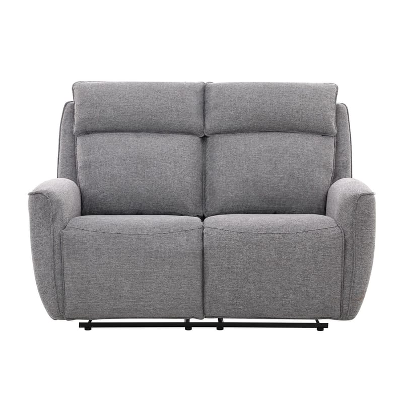 Reclinersoffa Östvik 2-sits med manuell mekanism - grå - Möbler - Soffa - Biosoffa & reclinersoffa - 2 sits biosoffa & reclinersoffa