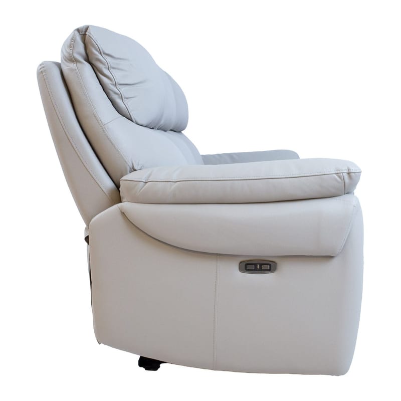 Reclinersoffa Dalsor 2-sits med elektrisk mekanism - Beige - Möbler - Soffa - Biosoffa & reclinersoffa - 2 sits biosoffa & reclinersoffa