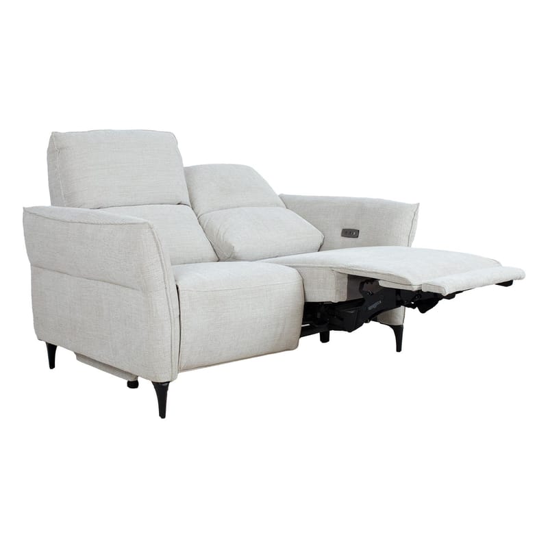 Reclinersoffa Näsdal 2-sits med elektrisk mekanism - ljusbeige - Möbler - Soffa - Biosoffa & reclinersoffa - 2 sits biosoffa & reclinersoffa