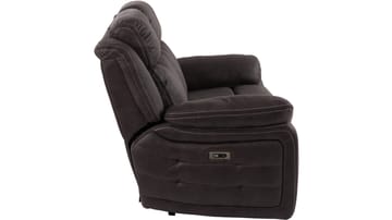 Reclinersoffa Rindal 2 Sits Manuell - brungrå - Möbler - Soffa - Biosoffa & reclinersoffa - 2 sits biosoffa & reclinersoffa