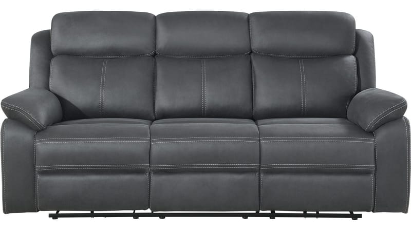 Reclinersoffa Rindal 3 Sits Elektrisk - grå - Möbler - Soffa - Biosoffa & reclinersoffa - 3 sits biosoffa & reclinersoffa