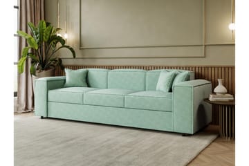 Bizantine Bäddsoffa 3-sits - Grön - Möbler - Soffa - Bäddsoffa