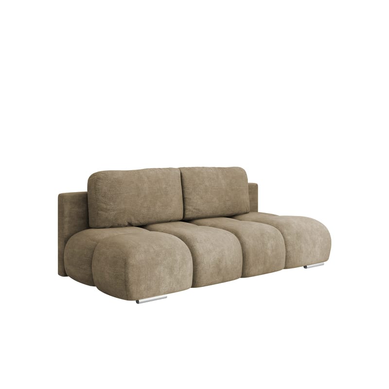 Bjorn 3-sits Bäddsoffa med förvaring - beige - Möbler - Soffa - Bäddsoffa