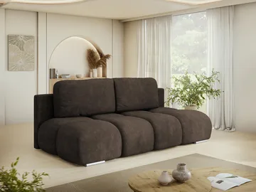 Bjorn 3-sits Bäddsoffa med förvaring - brun - Möbler - Soffa - Bäddsoffa