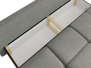 Bjorn 3-sits Bäddsoffa med förvaring - grå - Möbler - Soffa - Bäddsoffa