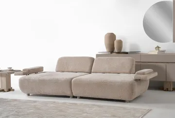 Bonavista 3-sits Soffa Bouclet - Beige - Möbler - Soffa - 3 sits soffa