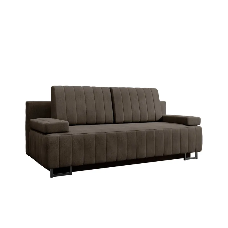 Bonsall 3-sits Bäddsoffa med förvaring - brun - Möbler - Soffa - Bäddsoffa