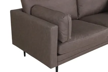 Boom 2-sits Soffa - Brun - Möbler - Soffa - Skinnsoffor