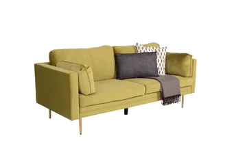Boom Sammetssoffa 3-sits - Grön - Möbler - Soffa - Sammetssoffa