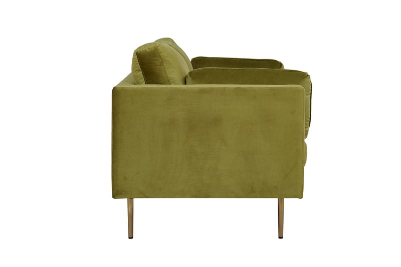 Boom Sammetssoffa 3-sits - Grön - Möbler - Soffa - Sammetssoffa