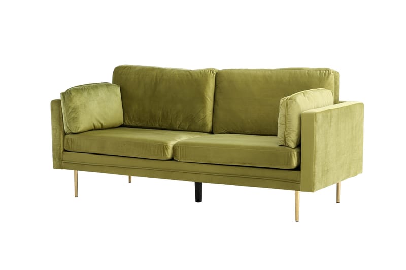 Boom Sammetssoffa 3-sits - Grön - Möbler - Soffa - Sammetssoffa