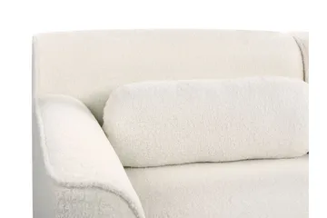 Bree Hörnsoffa 3-sits - Vit/Ljust trä - Möbler - Soffa - Bäddsoffa