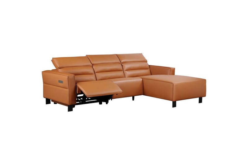 Carpari Reclinersoffa 3-sits - Brun - Möbler - Soffa - Skinnsoffor