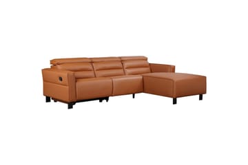 Carpari Reclinersoffa 3-sits - Brun - Möbler - Soffa - Skinnsoffor