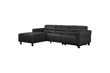 Carpari Reclinersoffa 3-sits - Svart - Möbler - Soffa - Skinnsoffor