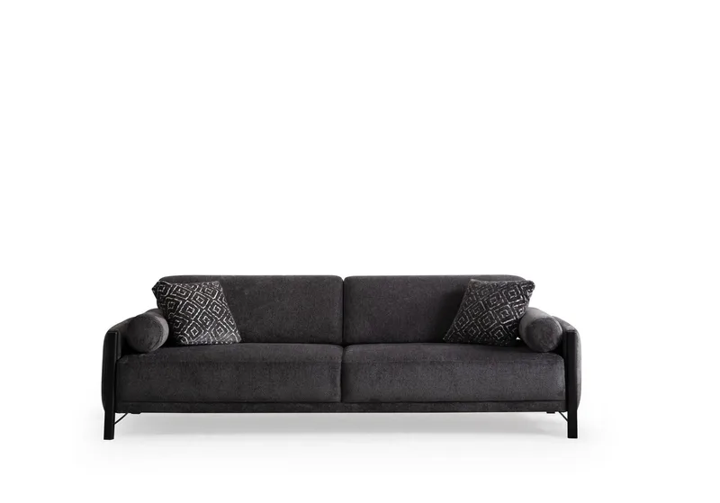 Childress 3-sits Soffa Chenille - Grå - Möbler - Soffa - 3 sits soffa
