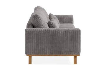 Copenhagen 3-sits Manchestersoffa - Mörkgrå - Möbler - Soffa - 3 sits soffa