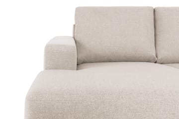 Crazy 5-sits Högervänd U-formad X-Large Soffa med Divan och Schäslong i Tyg - Beige - Möbler - Soffa - U-soffa