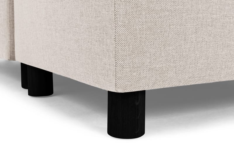 Crazy 5-sits Vänstervänd U-formad X-Large Soffa med Divan och Schäslong i Tyg - Beige - Möbler - Soffa - U-soffa