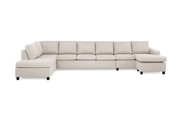 Konade svarta ben,Svart - Beige