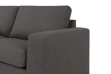 Crazy 6-sits Vänstervänd U-formad XX-Large Soffa med Divan och Schäslong i Tyg - Mörkgrå - Möbler - Soffa - U-soffa