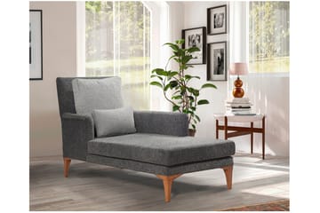 Biforco Dagbädd med Rygg - Antracit/Natur - Möbler - Soffa - Dagbäddar