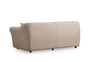 Damor Svängd Soffa 3-sits - Beige - Möbler - Soffa - 3 sits soffa