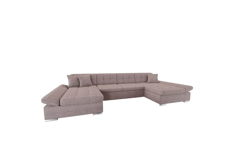 Dewitt Soffa Dubbeldivan 4-sits, Brun