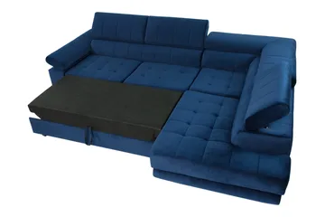 Amshyttan Soffa med Schäslong 3-sits - Ljusgrå - Möbler - Soffa - Divansoffor & schäslongsoffa - 3 sits soffa med divan
