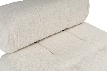 Belgin Bubblig Divansoffa 3-sits 315 cm med utfällbara armstöd och ryggstöd - Ljus / Beige - Möbler - Soffa - Modulsoffor - Komplett modulsoffa