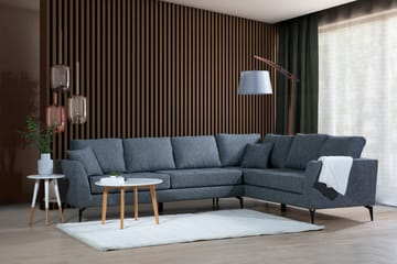 Bouchelle Hörnsoffa med Divan Höger - Grå - Möbler - Soffa - Hörnsoffa