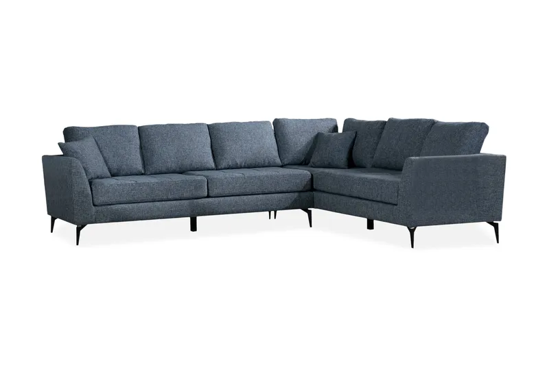Bouchelle Hörnsoffa med Divan Höger, Grå