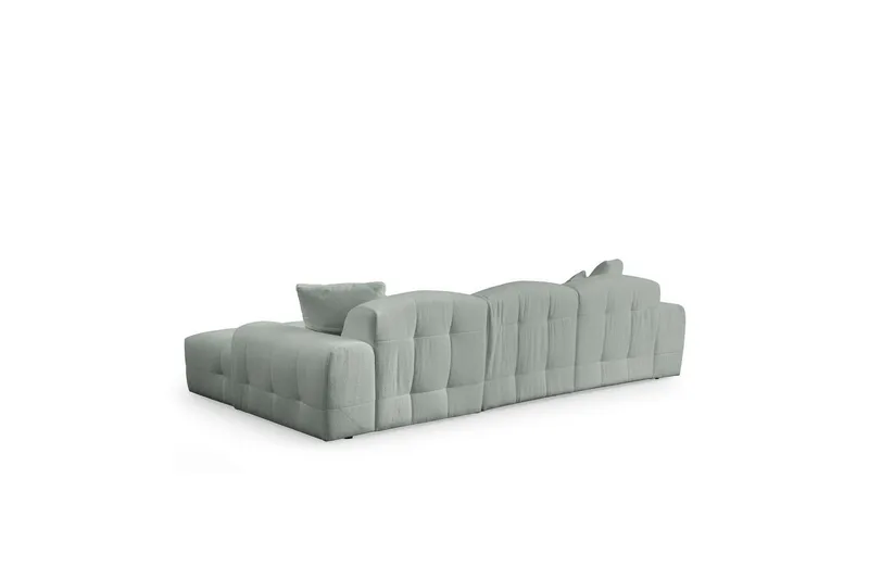 Buddy Soffa med Divan 4-sits - Grön - Möbler - Soffa - Divansoffor & schäslongsoffa