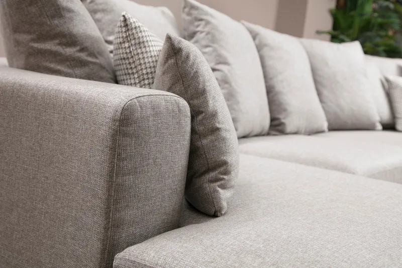 Castelloli Divansoffa - Beige - Möbler - Soffa - Hörnsoffa - Hörnsoffa med divan