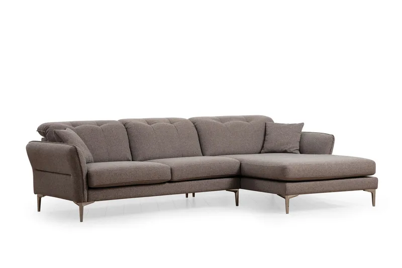 Chandara Soffa m. Divan 3-sits, Grå