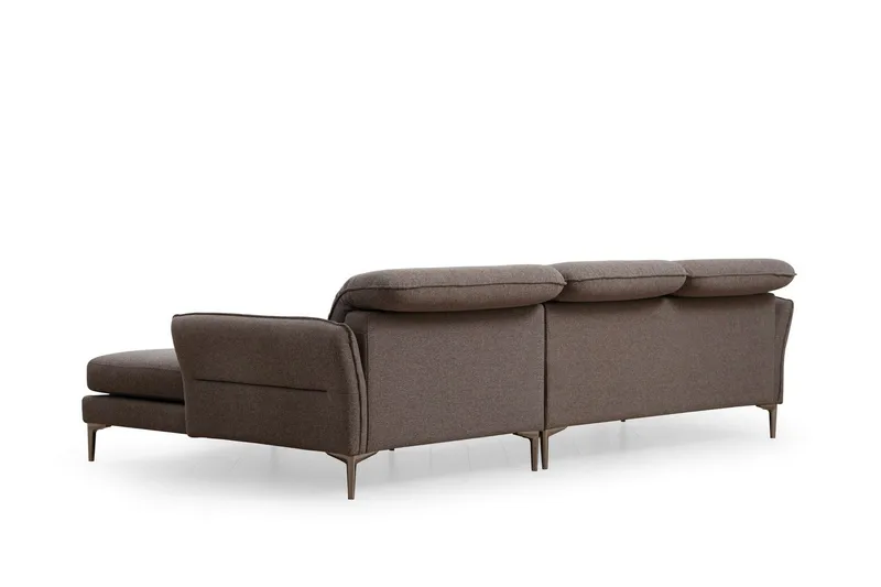 Chandara Soffa m. Divan 3-sits - Grå - Möbler - Soffa - Divansoffor & schäslongsoffa