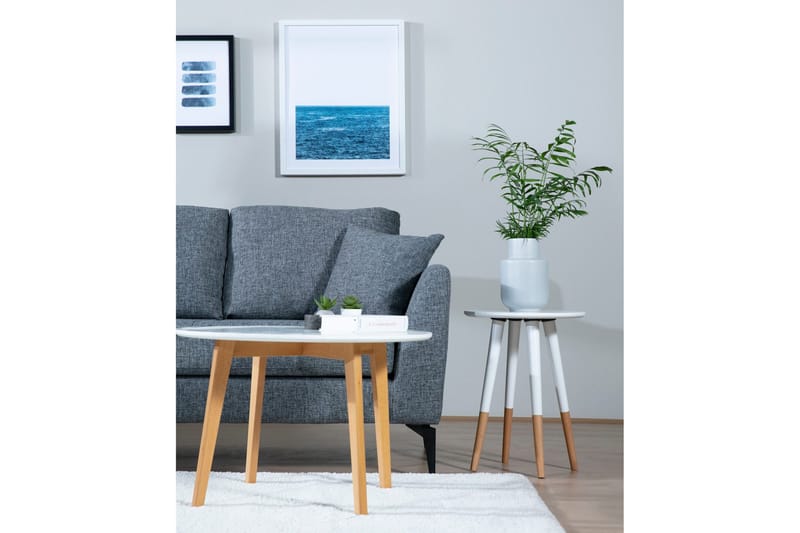 Destinye Hörnsoffa med Divan Vänster - Grå - Möbler - Soffa - Hörnsoffa