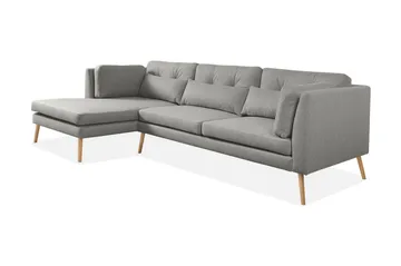 Dunmyre Hörnsoffa Vänster - Grå - Möbler - Soffa - Divansoffor & schäslongsoffa