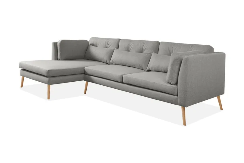 Dunmyre Hörnsoffa Vänster - Grå - Möbler - Soffa - Divansoffor & schäslongsoffa