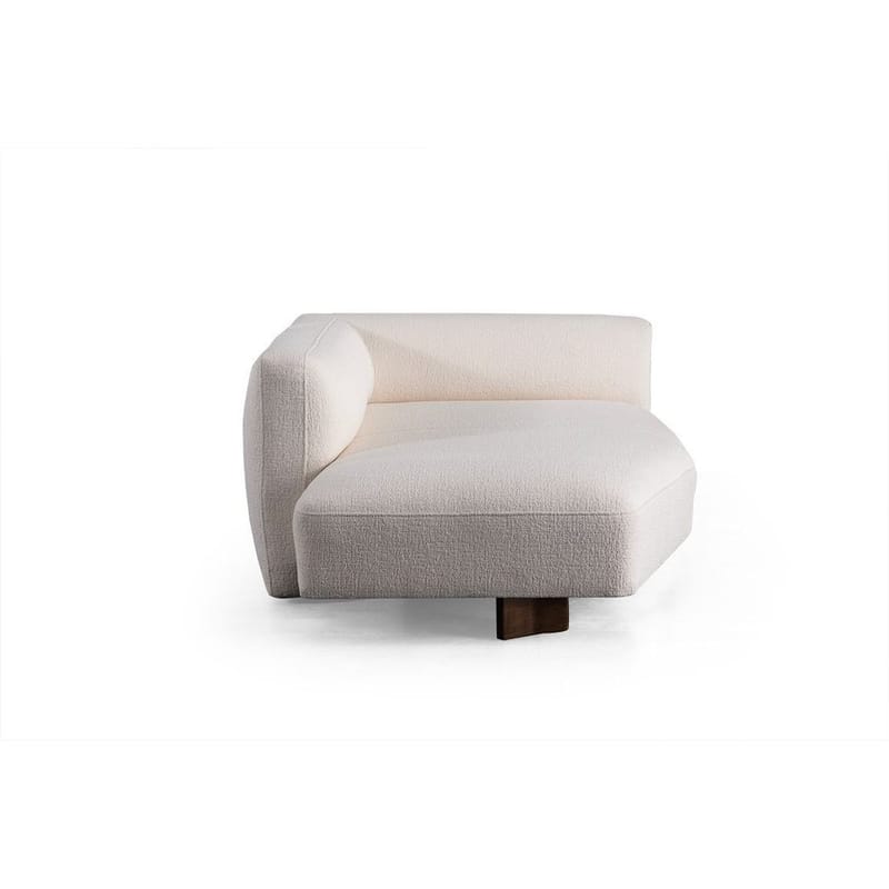Elvaris 4-sits Soffa med Divan - Vit - Möbler - Soffa - Divansoffor & schäslongsoffa