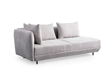 Floransa 4-sits Soffa med Divan - Ljusgrå - Möbler - Soffa - Divansoffor & schäslongsoffa
