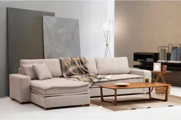 Gladfield Divansoffa 3-sits - Beige - Möbler - Soffa - Divansoffor & schäslongsoffa - 3 sits soffa med divan