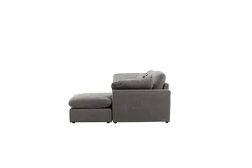 Hörnsoffa VIND Amalfi Mörkgrå - Möbler - Soffa - Divansoffor & schäslongsoffa