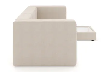 Hagblom 4-sits Divansoffa med Förvaring Vändbar - Beige - Möbler - Soffa - Divansoffor & schäslongsoffa