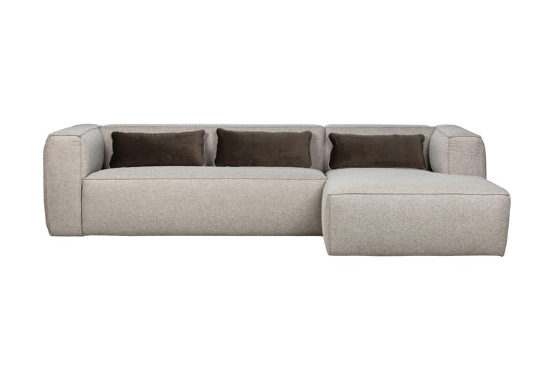 Harlow Divansoffa - Ljusgrå - Möbler - Soffa - Divansoffor & schäslongsoffa